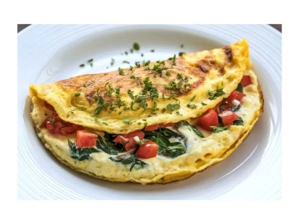 Sebzeli omlet