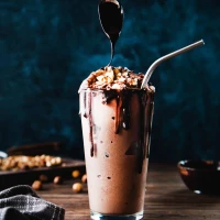 Çikolatalı milkshake